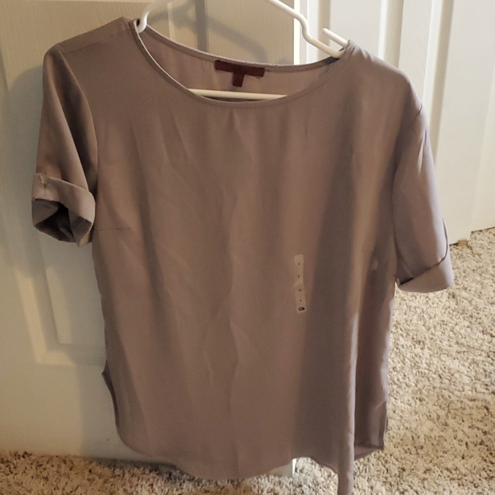BKE grey classy top